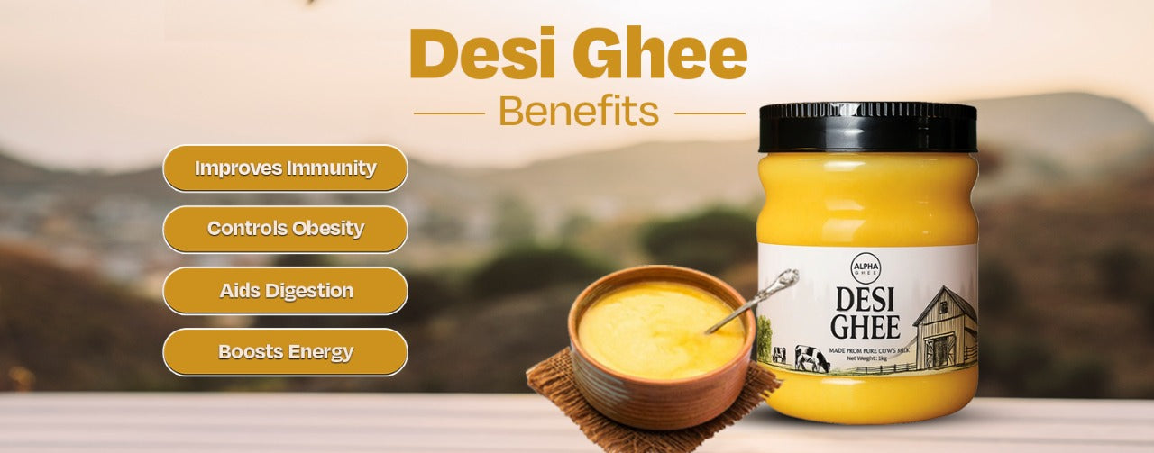 10 Health Benefits of Desi Ghee – Digestion, Immunity & Energy